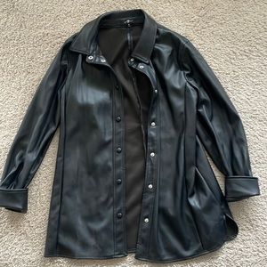 Leather Jacket/Shirt Jacket